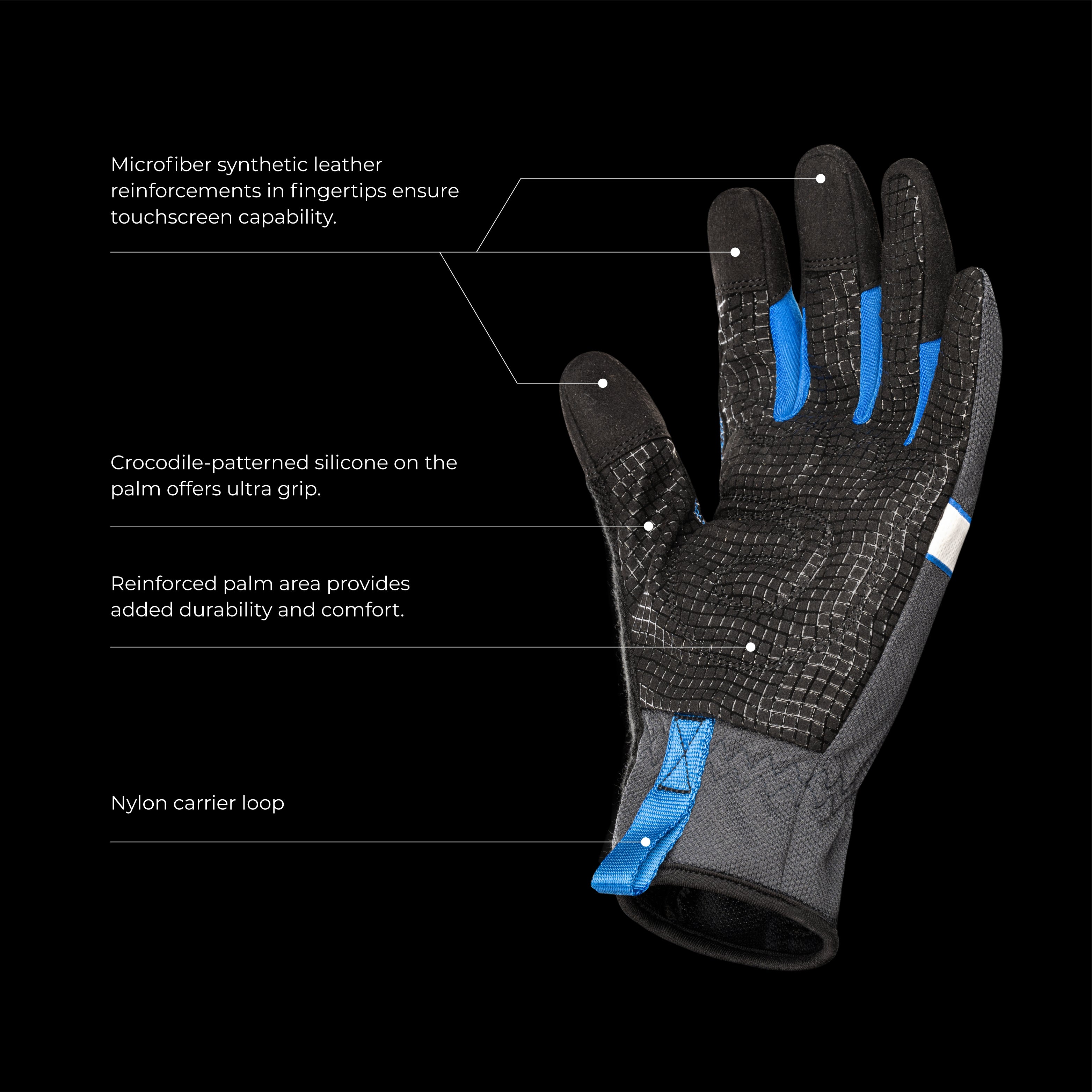 mechanic gloves with touchscreen