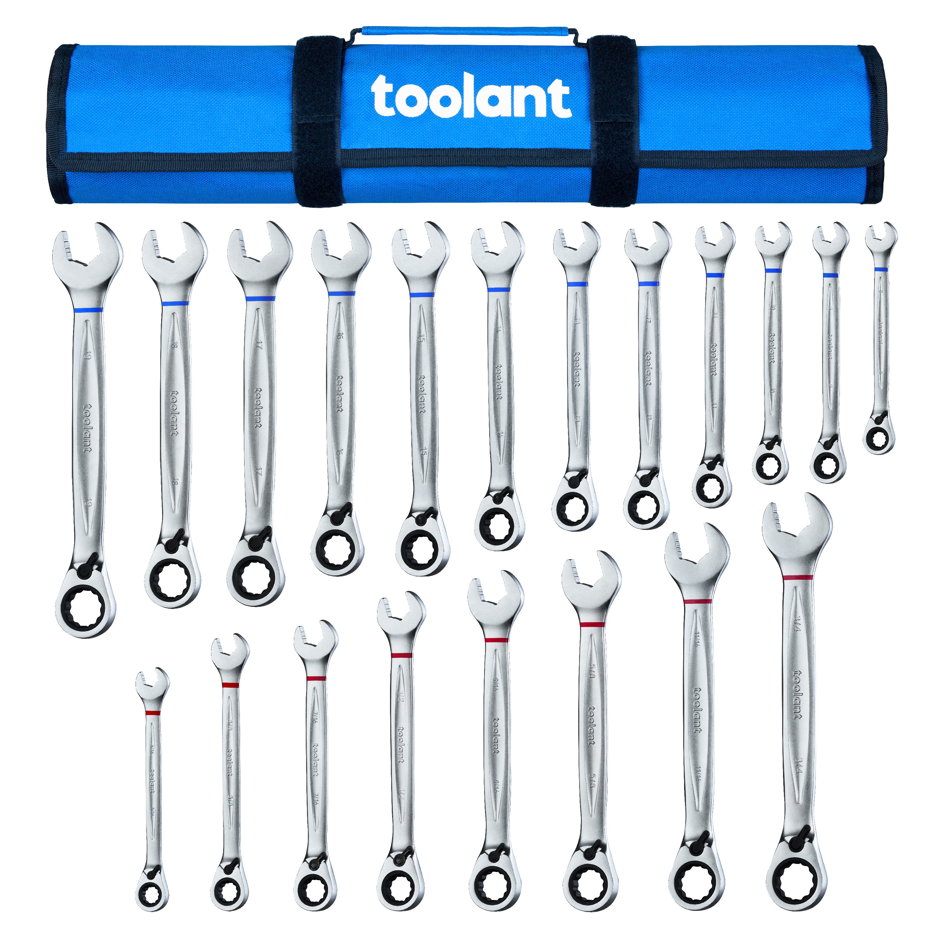 Combination Ratcheting Wrench Set