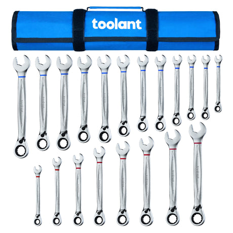 Combination Ratcheting Wrench Set