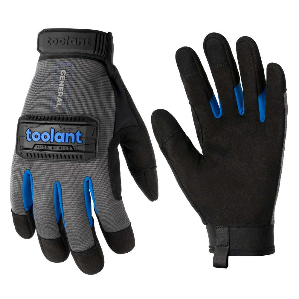 Thor Mechanic Gloves, Touch Screen, Utility Grip for Multi-Purpose Use
