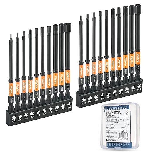 Impact Hex Head Allen Wrench Drill Bits Set