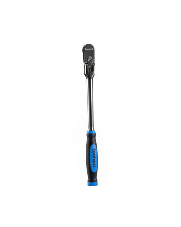 3/8" Drive Flex Head Ratchet Wrenches with Rubber Handle