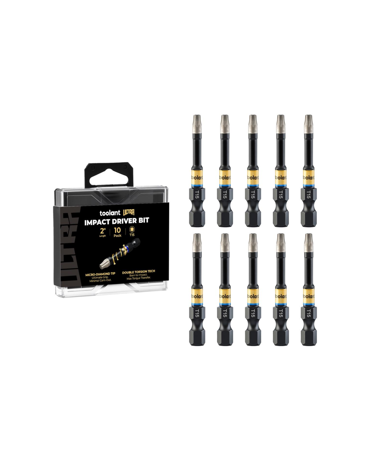 [Ultra] Impact Driver Bit Set, Torx T10-30