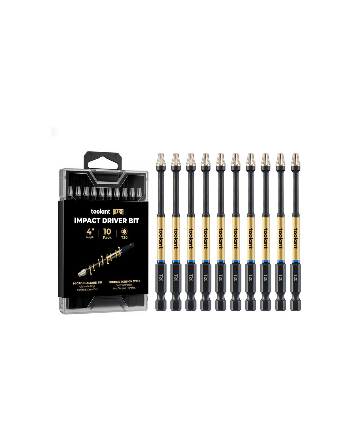 [Ultra] Impact Driver Bit Set, Torx T10-30