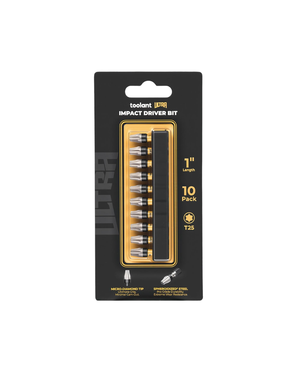 [Ultra] Impact Driver Bit Set, Torx T10-30