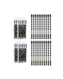 Step-tip Eccentric Masonry Drill Bit Set