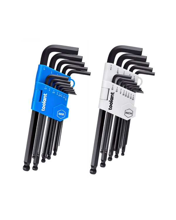 Metric & SAE Ball End Allen Wrench Set, 26pcs