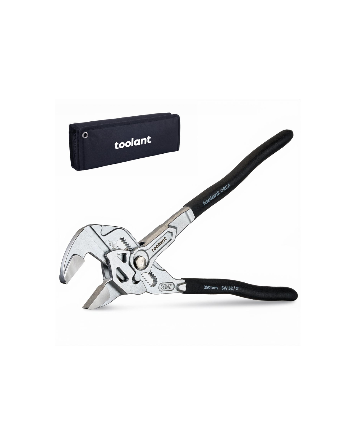 Chrome Pliers Wrench, 5"/7"/10"/12"