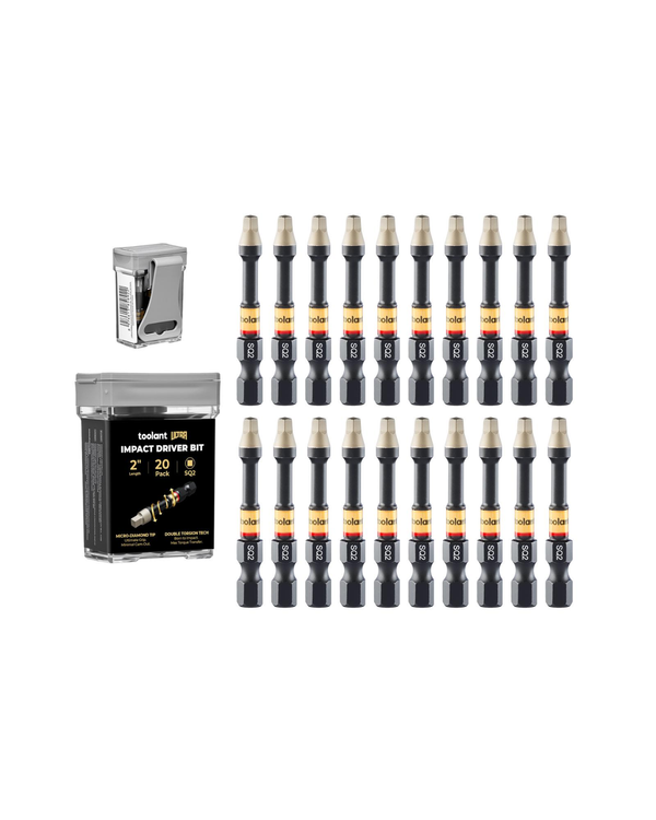 [Ultra] Impact Driver Bit Set, Square SQ1/SQ2/SQ3