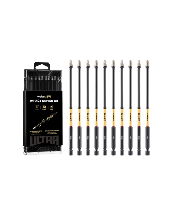 [Ultra] Impact Driver Bit Set, Square SQ1/SQ2/SQ3