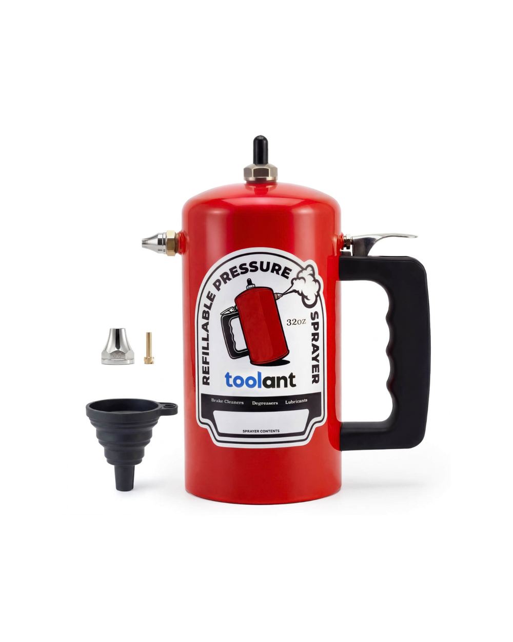 Refillable Pressurized Spray Can, 32oz