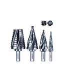 Four Spiral Flute Cobalt Step Drill Bit V2.0