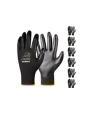 Oil Resistant Nitrile Coating Work Gloves, 12-Pairs