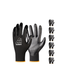 Oil Resistant Nitrile Coating Work Gloves, 12-Pairs