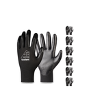 Oil Resistant Nitrile Coating Work Gloves, 12-Pairs