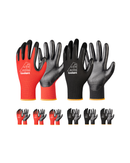 Oil Resistant Nitrile Coating Work Gloves, 12-Pairs