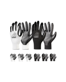 Oil Resistant Nitrile Coating Work Gloves, 12-Pairs