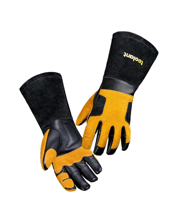 Leather Cowhide Mig/Stick Welding Gloves