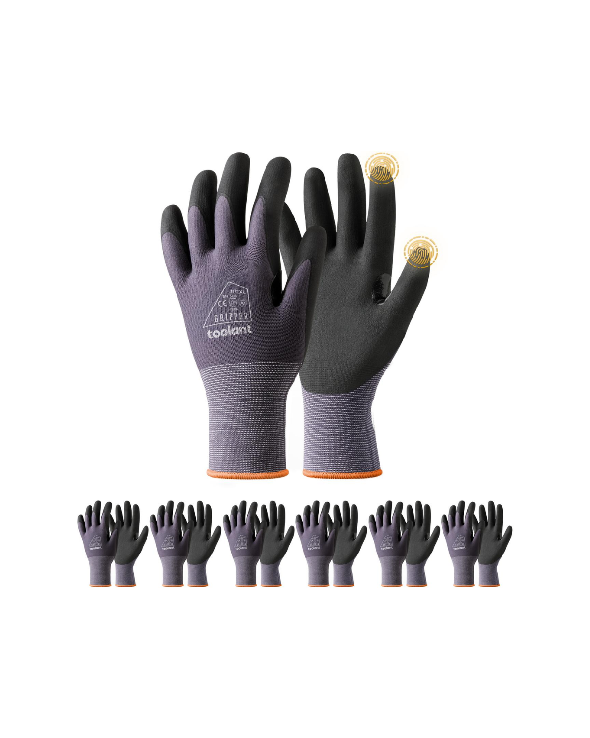 Micro-foam Nitrile Coated Work Gloves