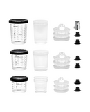 Inokraft Disposable Paint Spray Gun Cup, Paint System for HVLP and LVLP