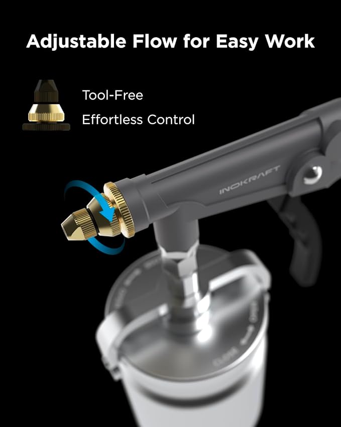 InoKraft Undercoating Spray Gun with Suction Feed Cup