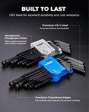 Metric & SAE Ball End Allen Wrench Set, 26pcs