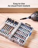 toolant Impact Driver Bit Set, 52Pcs S2 Steel