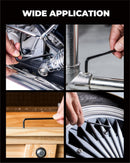 Metric & SAE Ball End Allen Wrench Set, 26pcs