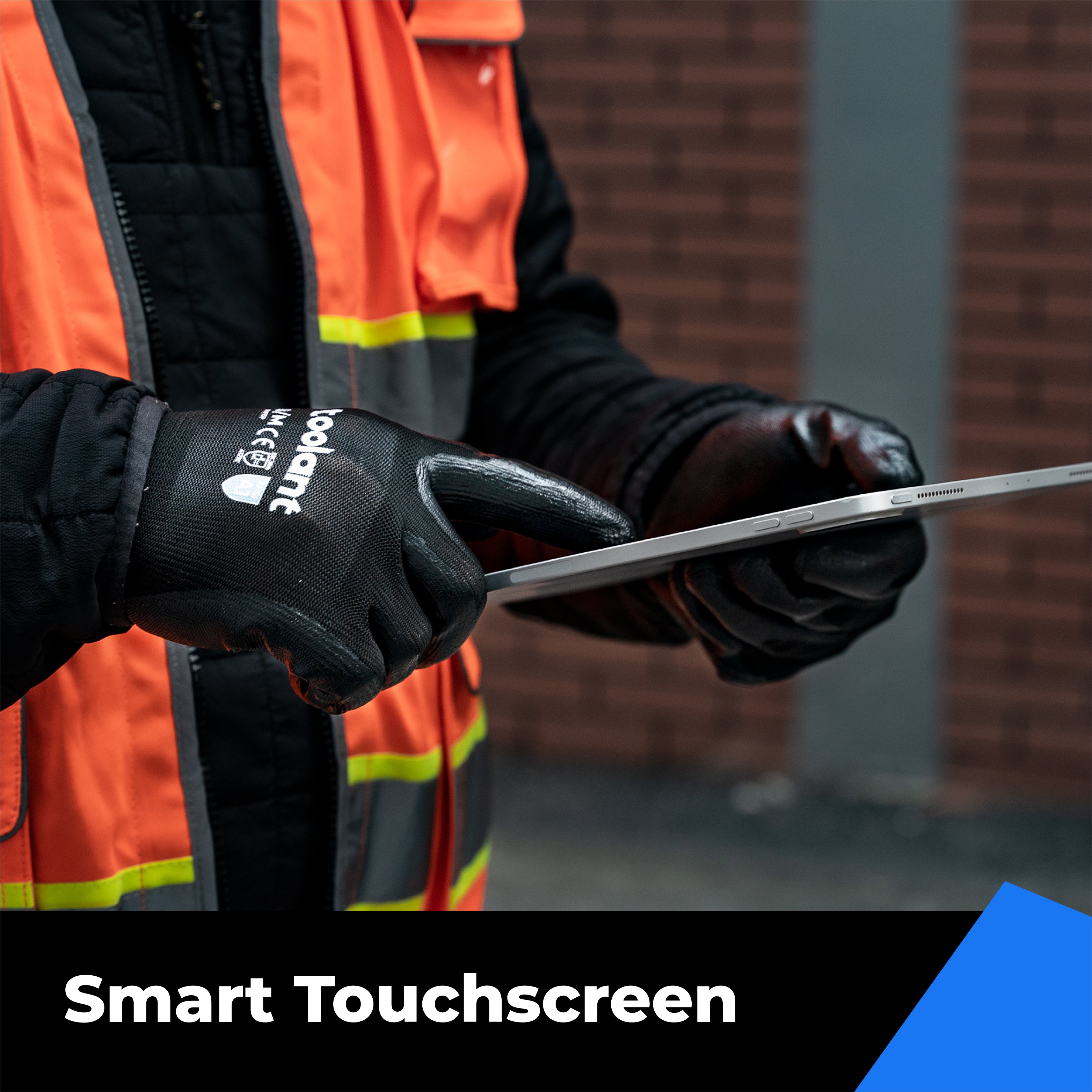 Nitrile Work Gloves with Firm Grip and Oil Resistance, 60-Pairs, For Small Business use