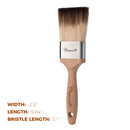 Chopand Masterpiece Paint Brush, Revolutionary Seamless Ferrule Design