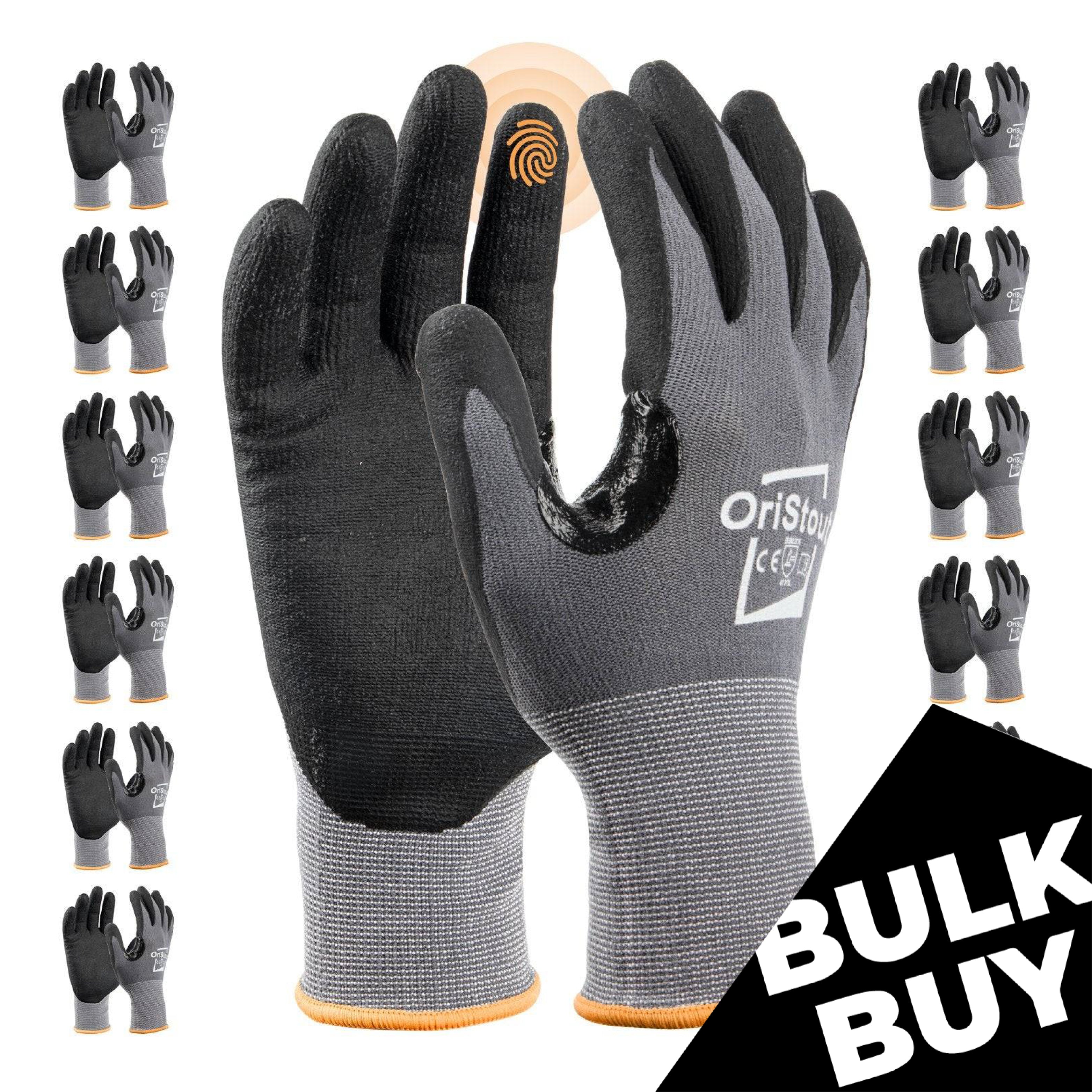 Good Quality Top Sale Global Firm Grip Anti Oil Resistant Utility Foam  Nitrile Coated Manufacturer of Safety Hard Work Gloves for Men - China  Nitrile Coated Work Gloves and Nitrile Coated Safety