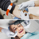 Disposable Nitrile Eczema Gloves with Moisturizing Coating, Latex Free Powder Free, for Food Prep, Medical Exam