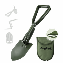 AugTouf Mini Folding Camping Shovel,  for Off Road, Camping, Gardening, Beach