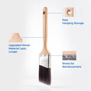 2 in Angle Sash Brush, Multiple Choice, for Cabinet Decks Fences Interior Exterior