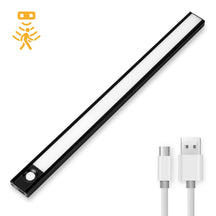 Ultra-thin LED Cabinet Lights with Smart Motion Sensor, Wireless USB Rechargeable, Best for Closet, Cabinet, Storage Room