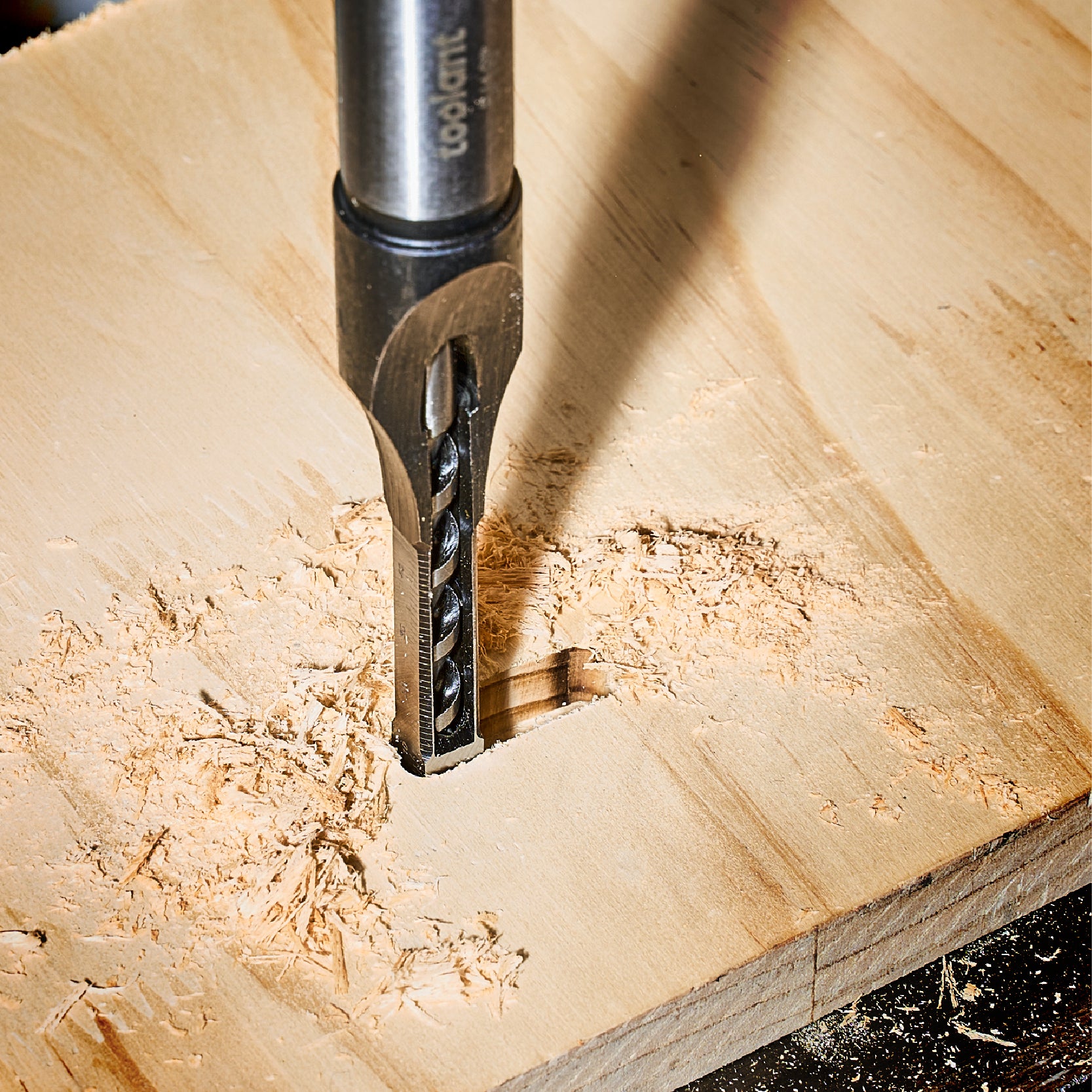 Woodworking Mortising Chisel Sets, Square Hole Drill Bit for Mortise Machine (1/4'', 5/16'', 3/8'', 1/2'') for opening square holes