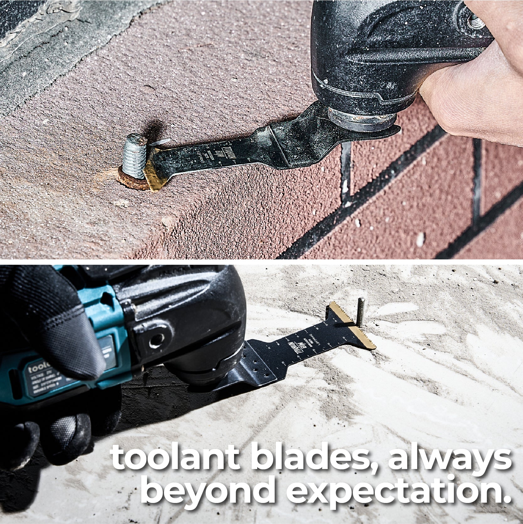 1-3/4" Titanium Extreme BIM Extra Long Oscillating Tool Blades