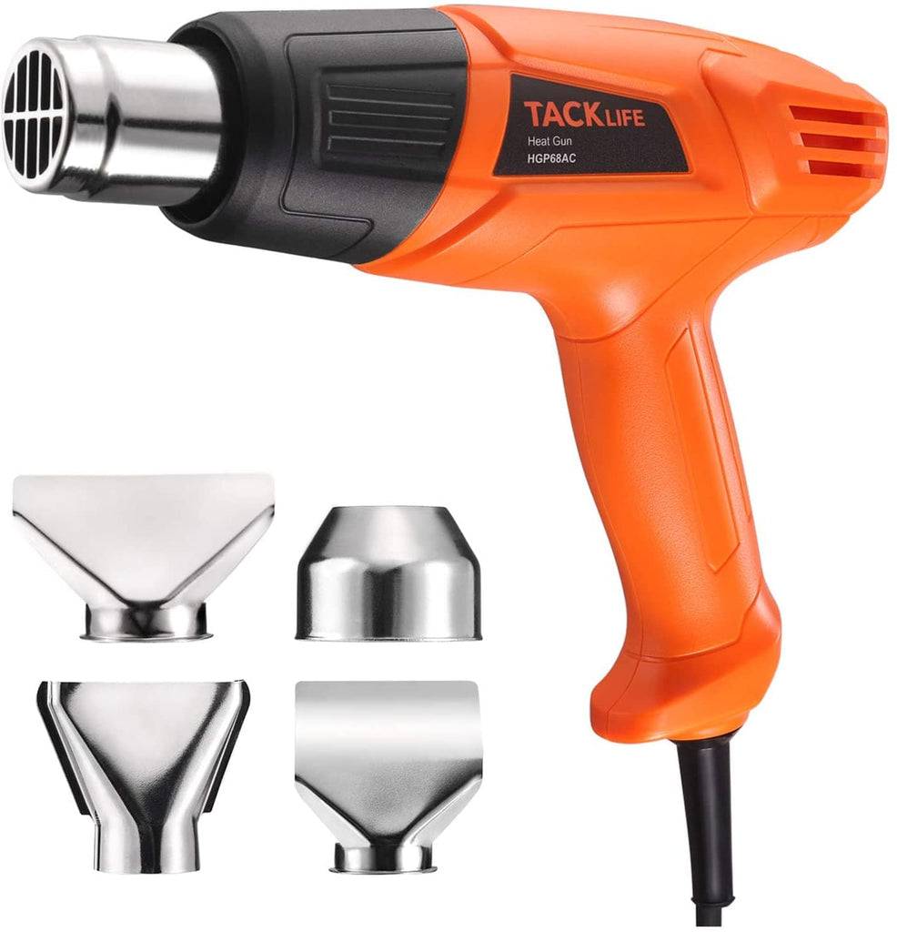 TACKLIF Heat Gun, Strong Temperature, 2 Flow Modes, GS Safety Certification