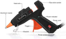 TACKLIFE Mini Hot Glue Gun 20w With 30 Pcs EVA Glue Sticks Flexible Trigger High Temp Overheating Protection