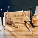 Carbide Lathe Turning Tools, Hollowing Beginner Set, 20" Full Size, Woodturning Tool Set