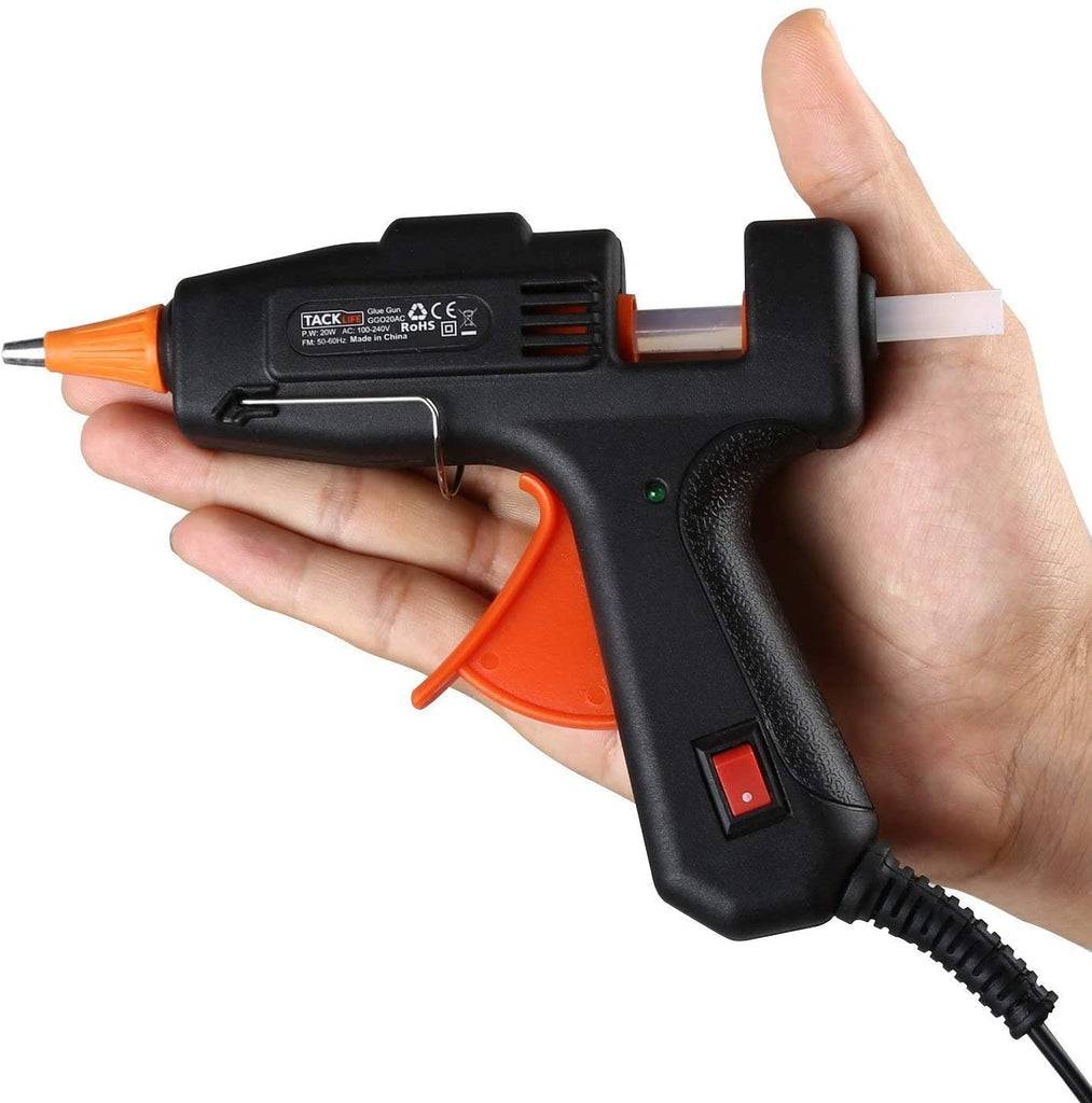 Mini Hot Glue Gun 20w With 30 Pcs EVA Glue Sticks Flexible Trigger Hig