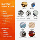 AugTouf 7/32" Titanium Drill Bits -10Pcs for Wood, Metal, Steel, Plastic, Aluminum Alloy