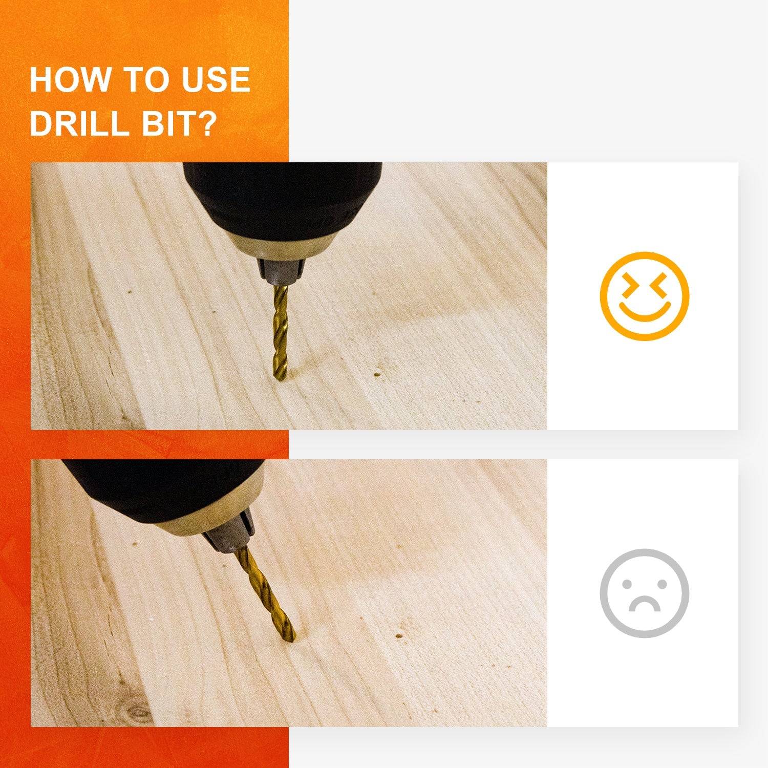 AugTouf 5/32" Titanium Drill Bits -10Pcs