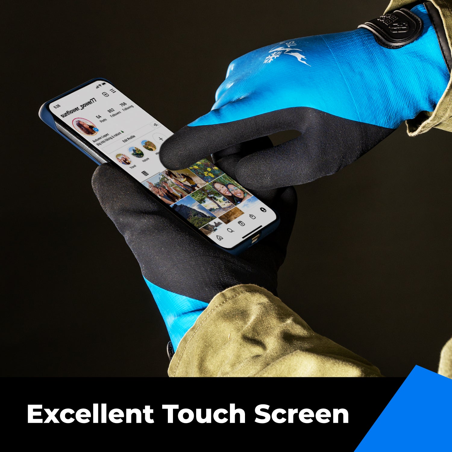 Heavy Duty Winter Work Gloves, Latex Fully Soaked, 100% Water Proof, Thermal Insulated Winter Dipped Work Gloves