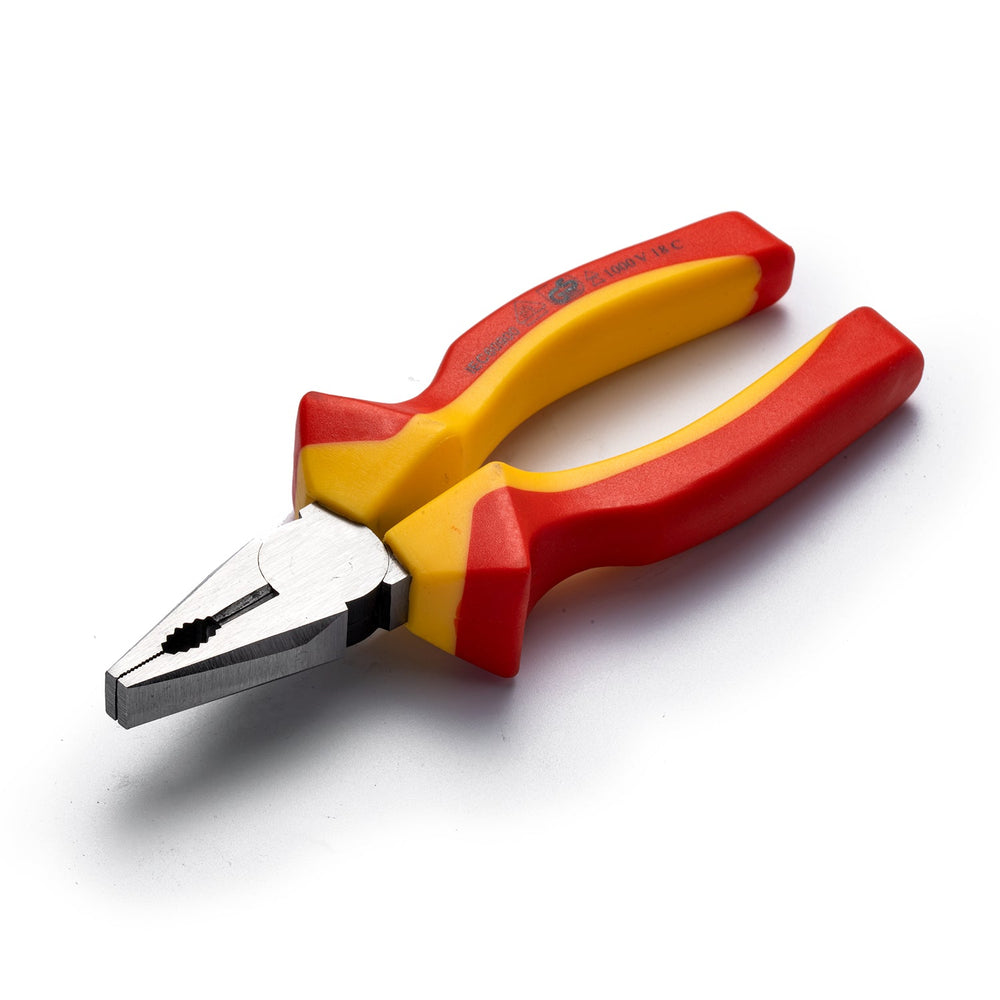 VDE Insulated Pliers with Dual Material Anti-Slip Handle