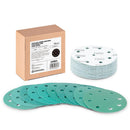 5 Inch Sanding Disc Hook and Loop Pads, Designed For Festool Sanders, 50-Pack, 60-800 Grit Assorted