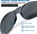 24/48 Value Pack Workwear Safety Glasses, Tinted Lense for Light Sensitive Eyes