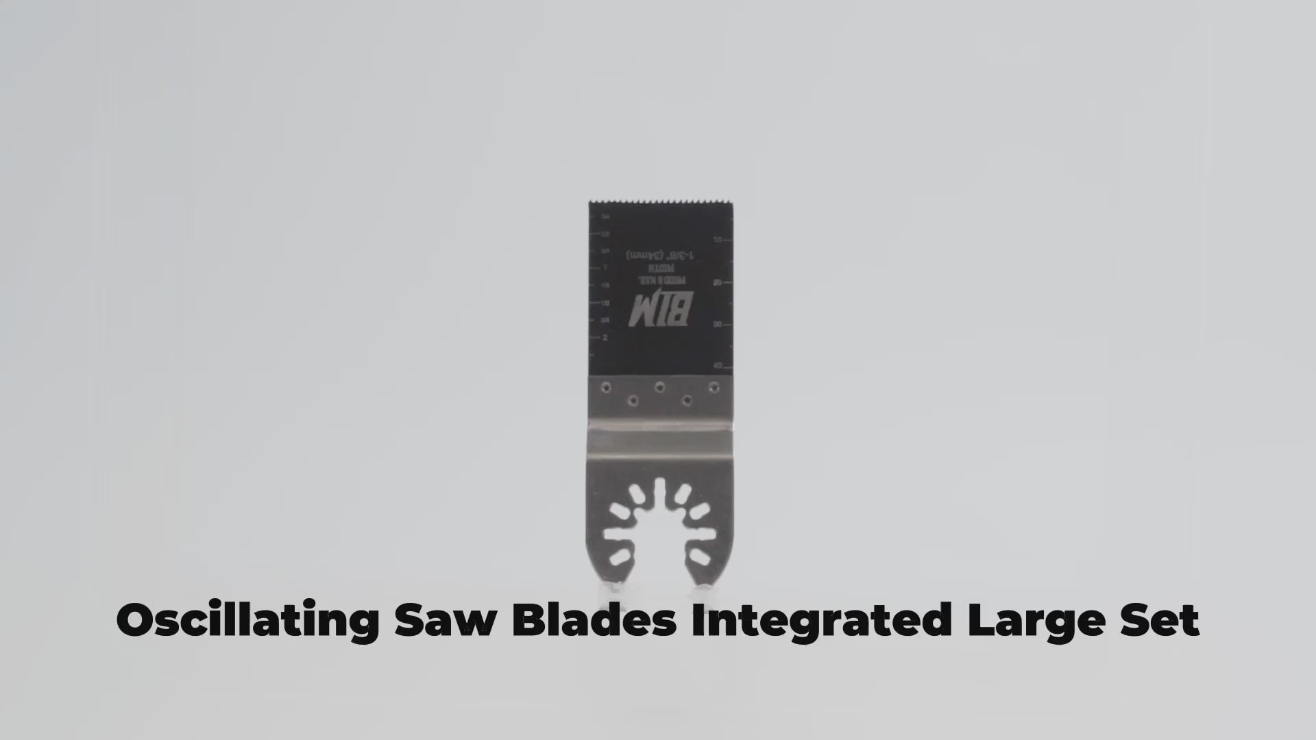 Multi-Purpose Oscillating Saw Blades Set 60pcs for Cutting, Grinding, Sanding, Scraping