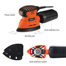 TACKLIFE Classic Mouse Detail Sander With 12Pcs Sandpapers, 12,000 OPM Sander, Efficient Dust Collection System