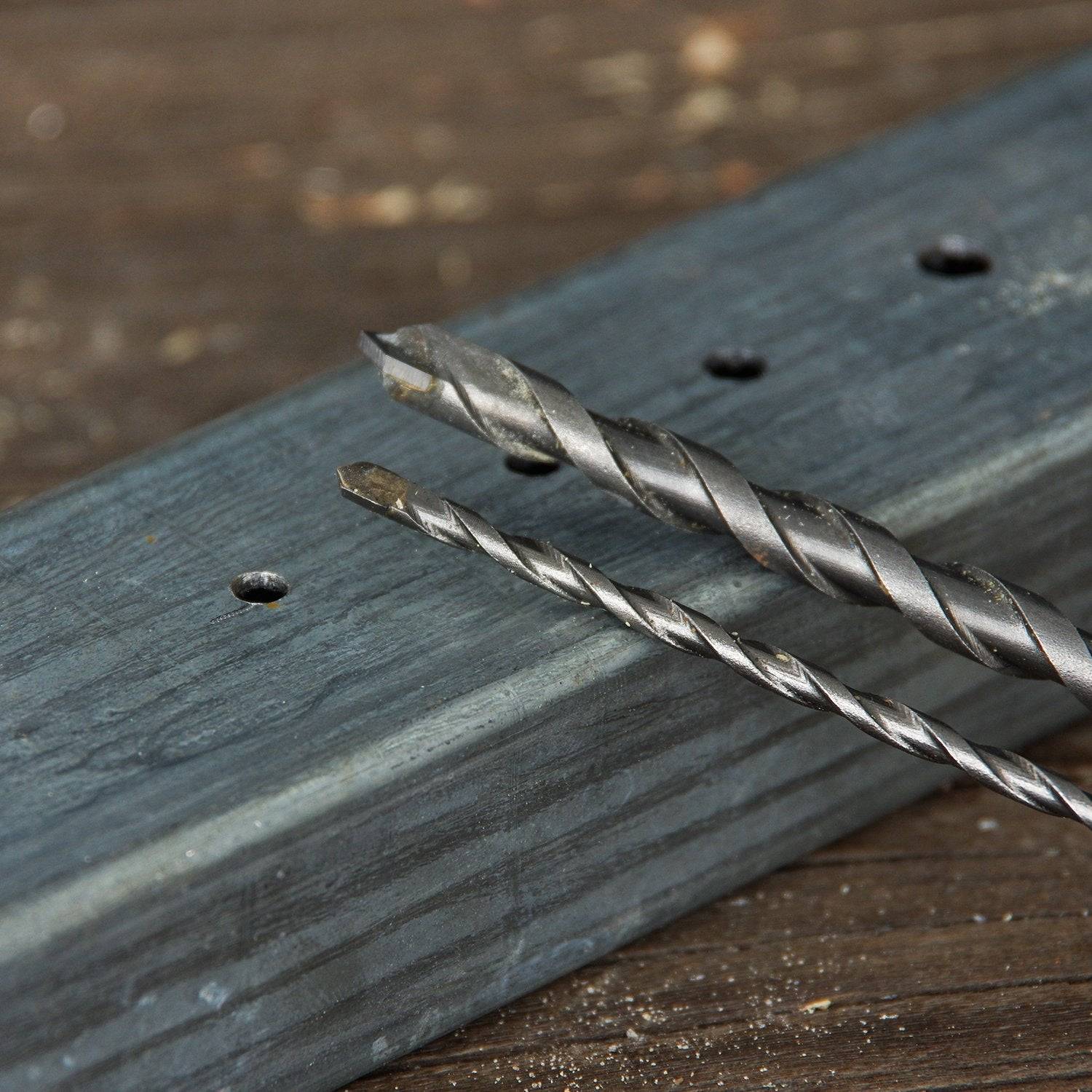 amoolo Hex Shank Masonry Drill Bit Set 6 Pcs, for Wood Plastic Aluminum Alloy,  Quick Change